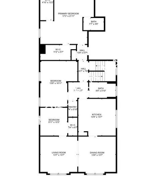 3 bed 1.5 bath - 1136 Walden Ave, APT 2, Buffalo, NY 14211